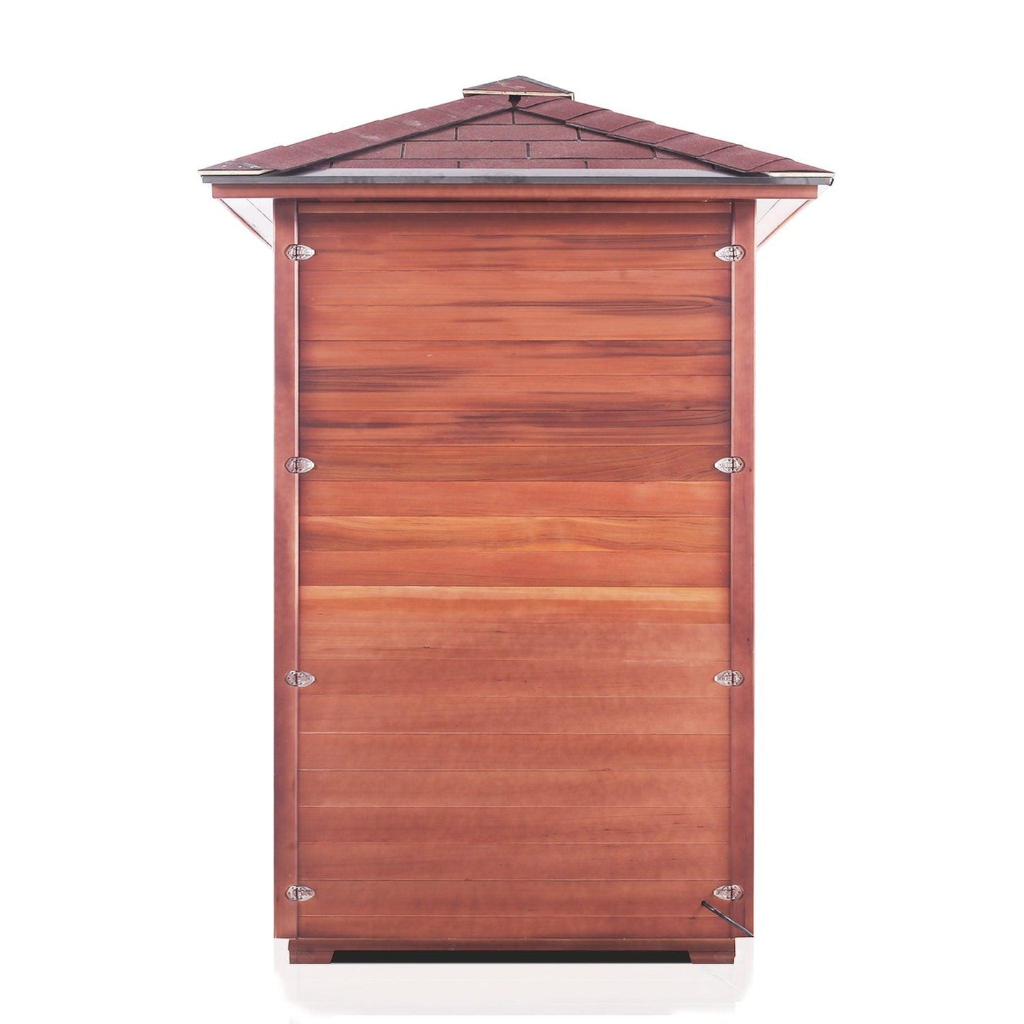 Enlighten InfraNature Original Rustic 2-Person Peak Roof Full Spectrum Infrared Outdoor Sauna