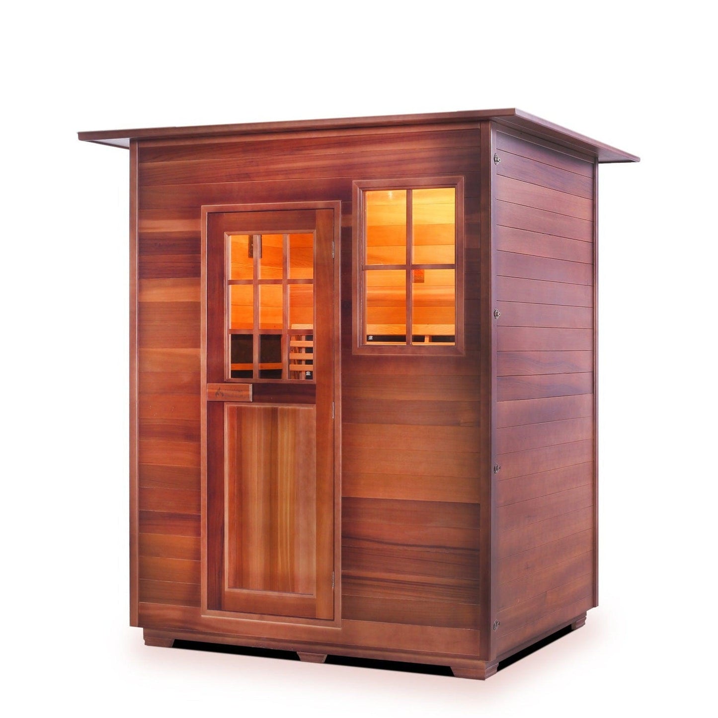 Enlighten InfraNature Original Sierra 3-Person Full Spectrum Infrared Indoor Sauna