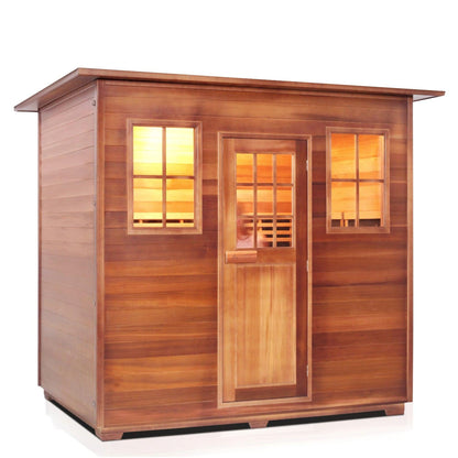 Enlighten InfraNature Original Sierra 5-Person Full Spectrum Infrared Indoor Sauna