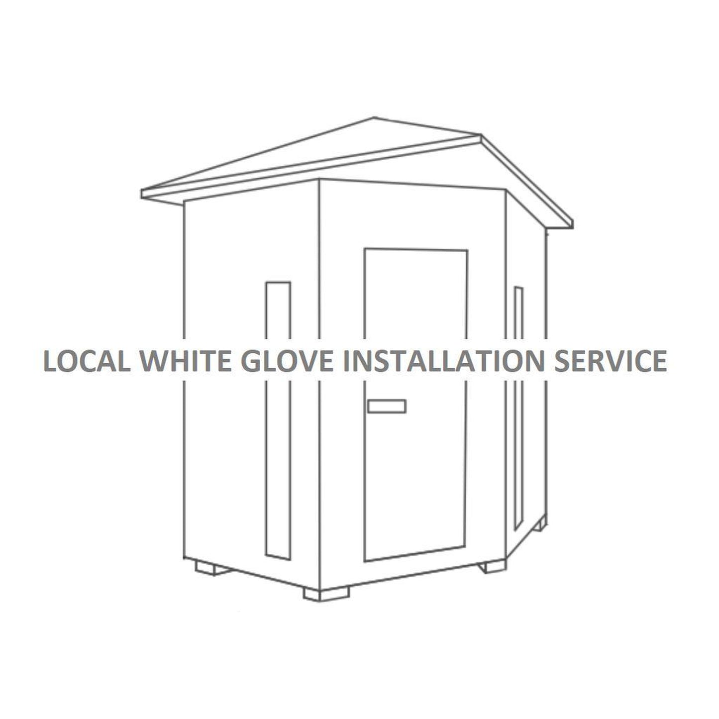 Enlighten Sauna Local White Glove Installation Service