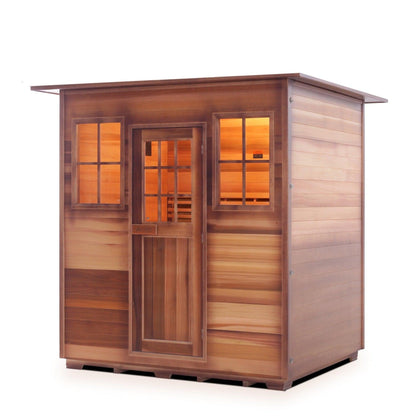 Enlighten SaunaTerra MoonLight 4-Person Dry Traditional Indoor Sauna