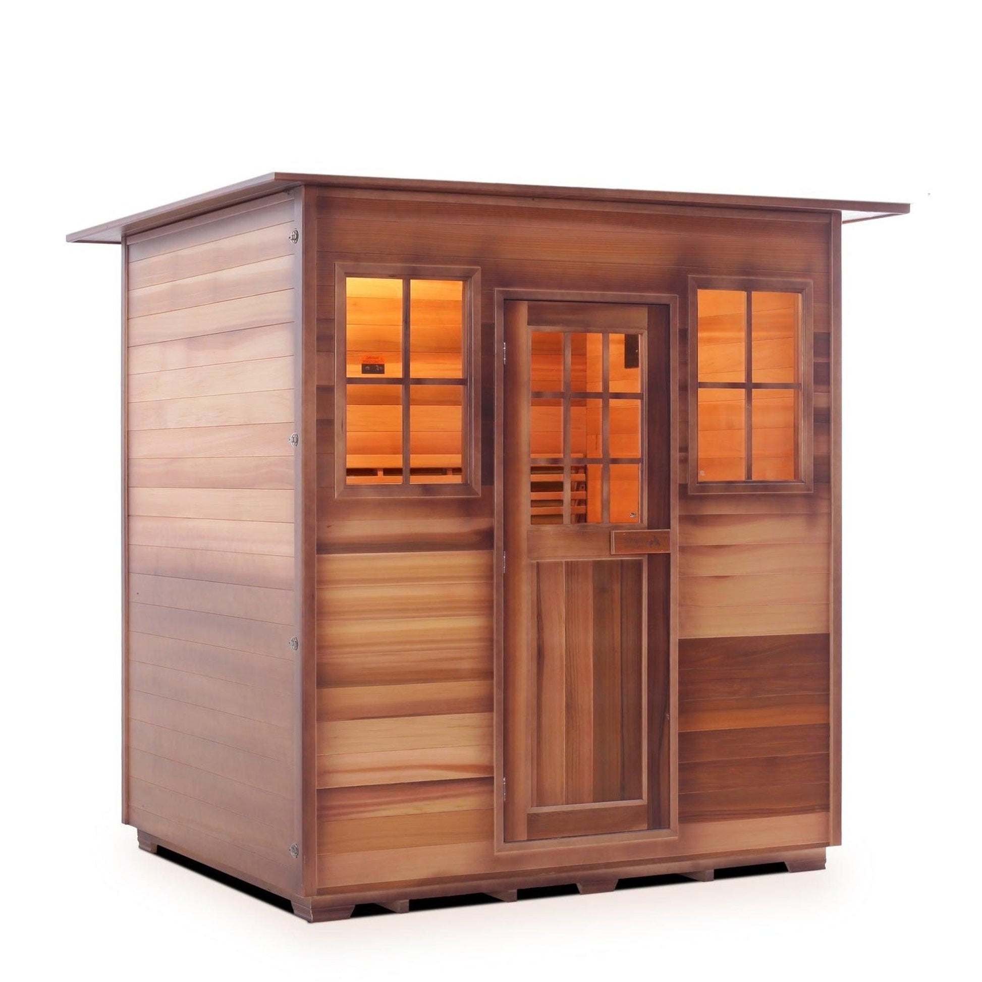 Enlighten SaunaTerra MoonLight 4-Person Dry Traditional Indoor Sauna
