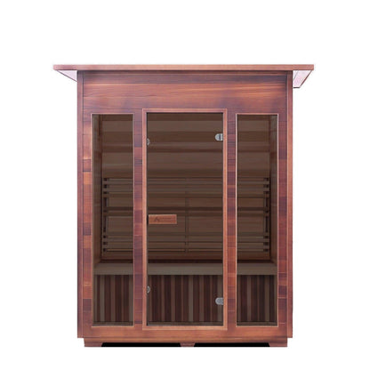 Enlighten SaunaTerra SunRise 3-Person Dry Traditional Indoor Sauna