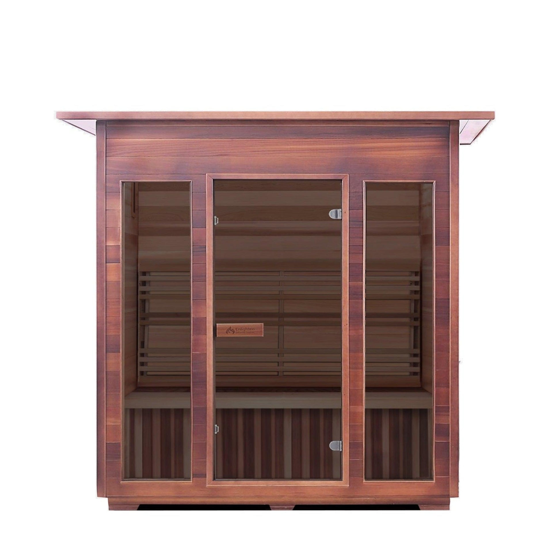 Enlighten SaunaTerra SunRise 4-Person Dry Traditional Indoor Sauna