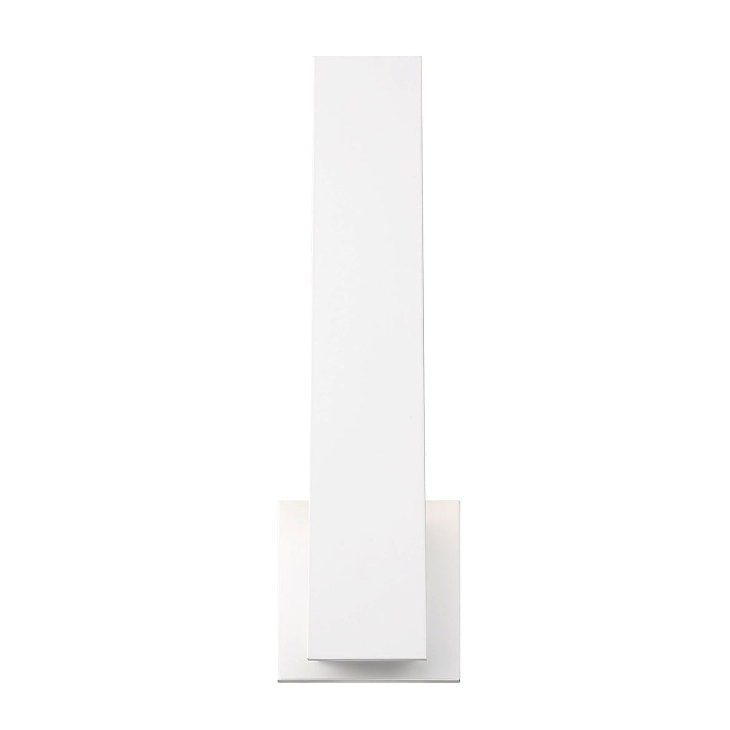 Eurofase Lighting Annette 18" White Dimmable Back-Lit Integrated LED Wall Sconce With White Acrylic Shade