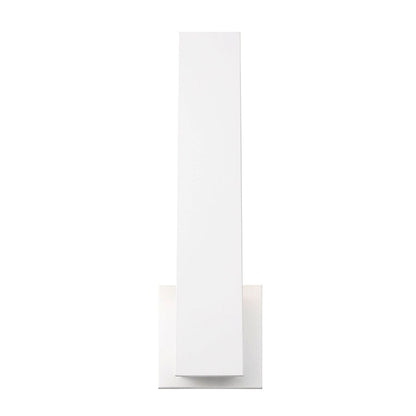 Eurofase Lighting Annette 18" White Dimmable Back-Lit Integrated LED Wall Sconce With White Acrylic Shade