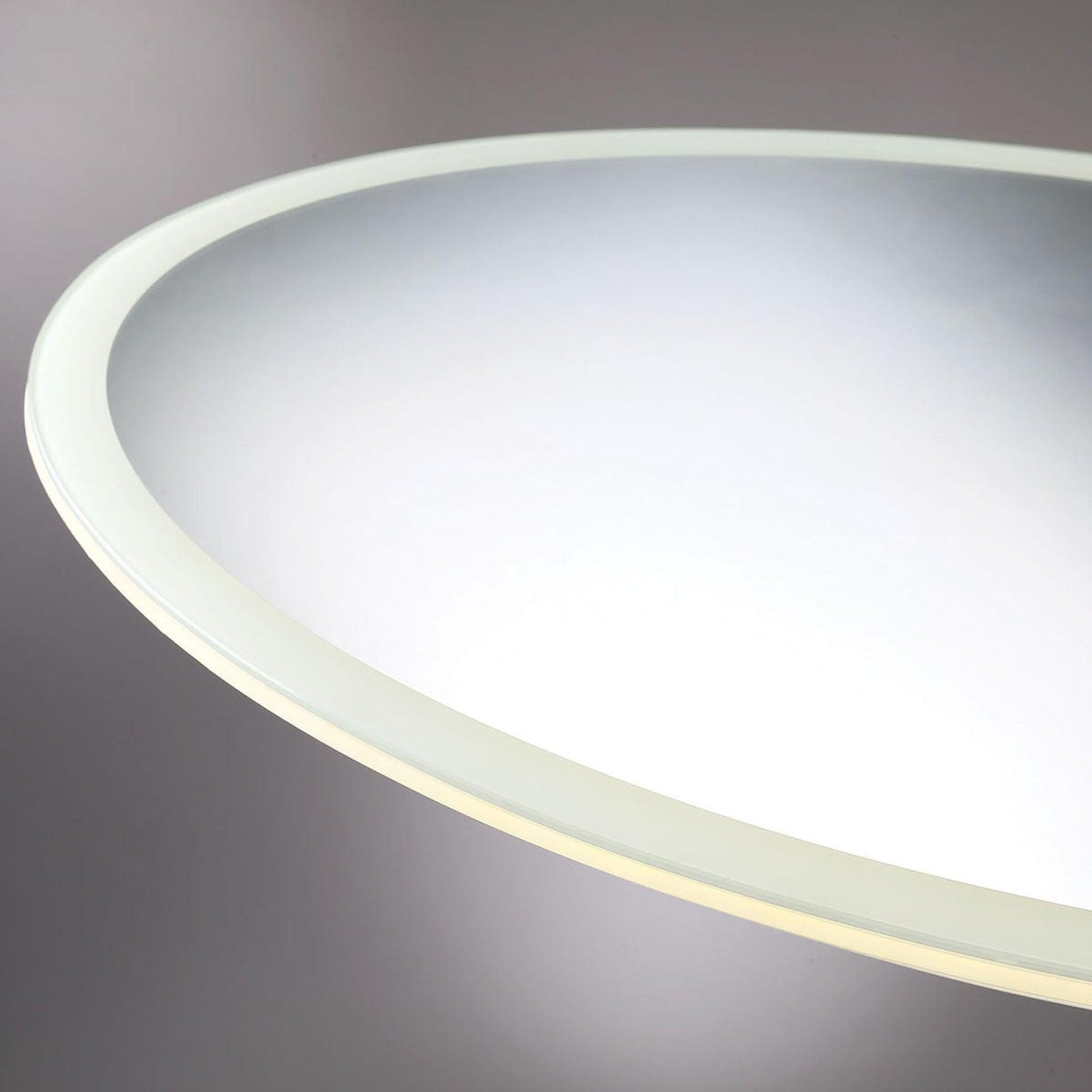 Eurofase Lighting Benji 24" x 36" Oval Mirror With Edge-Lit Integrated LED