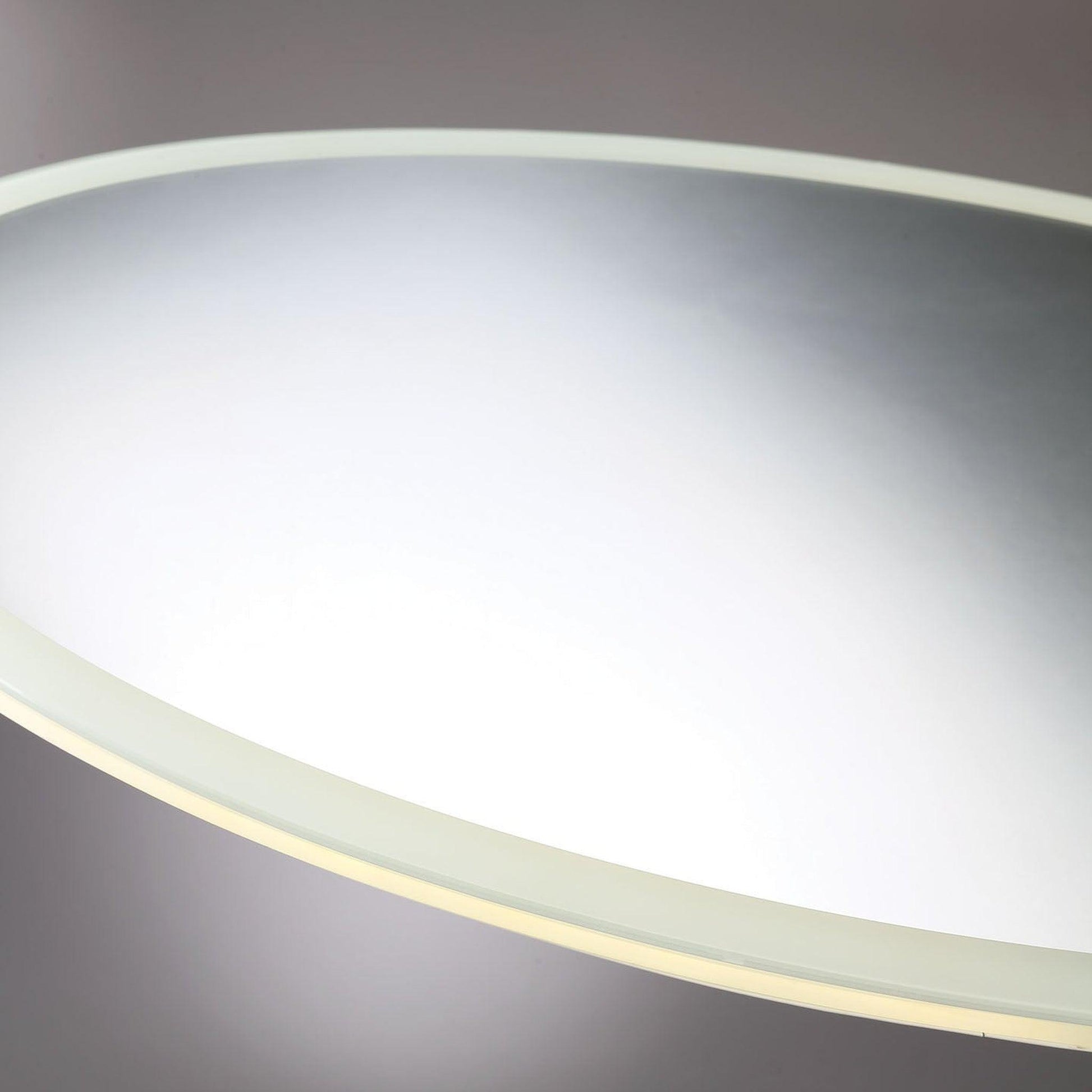 Eurofase Lighting Benji 24" x 36" Oval Mirror With Edge-Lit Integrated LED