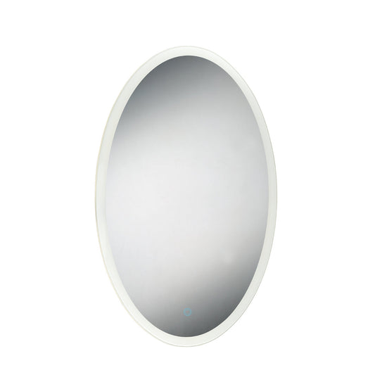 Eurofase Lighting Benji 24" x 36" Oval Mirror With Edge-Lit Integrated LED