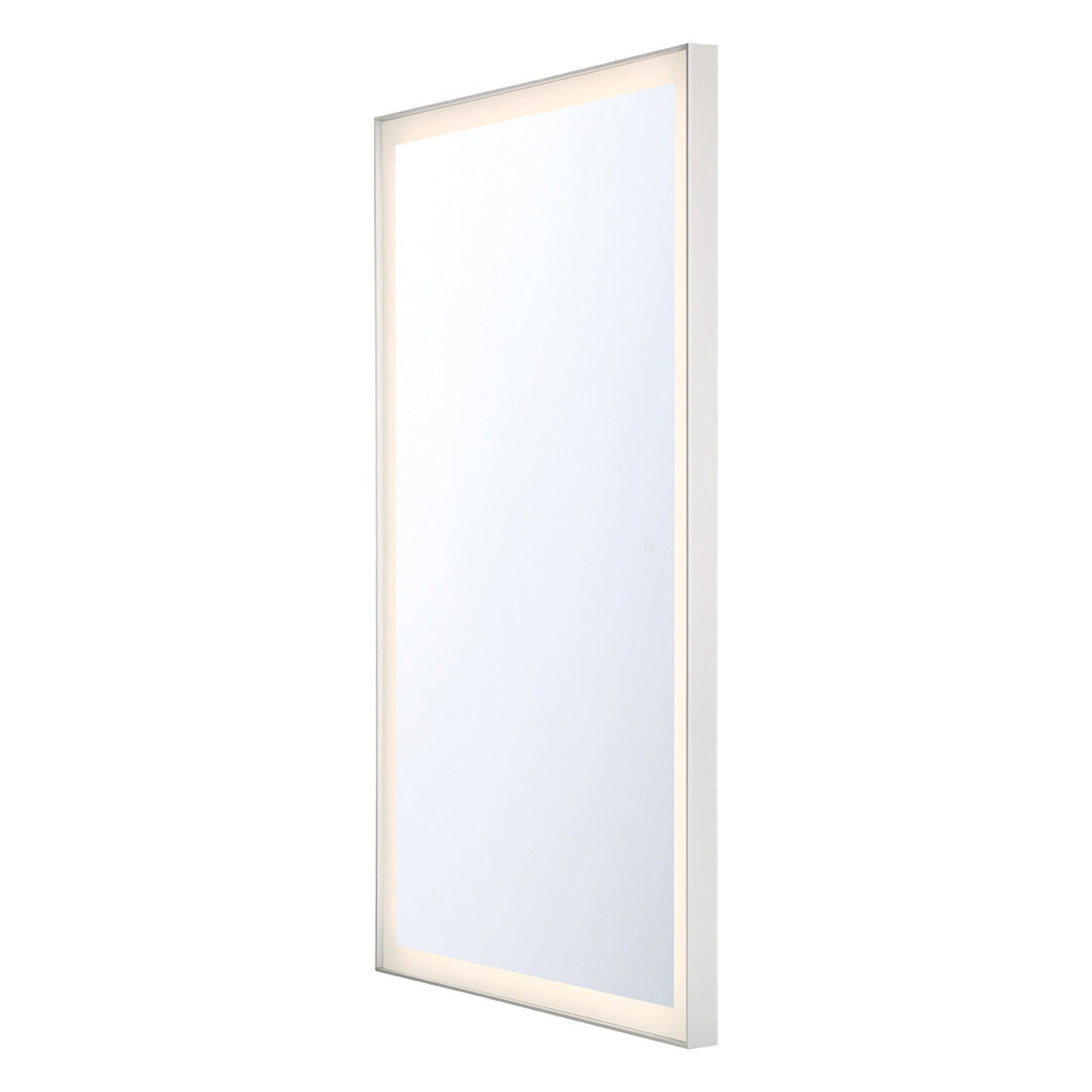 Eurofase Lighting Lenora 54" x 32" Edge-Lit Integrated LED Rectangular Mirror With Aluminum Frame