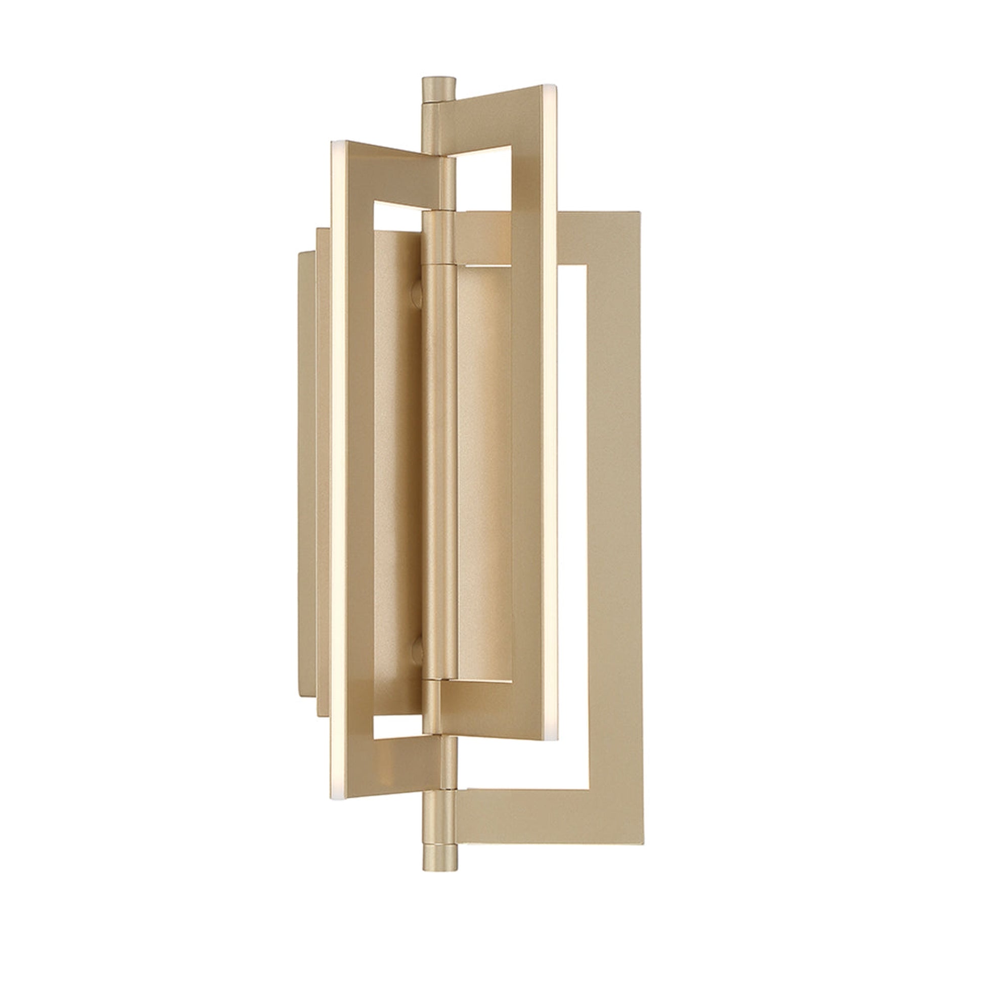 Eurofase Lighting Livra 8" Dimmable Integrated LED Gold Wall Sconce