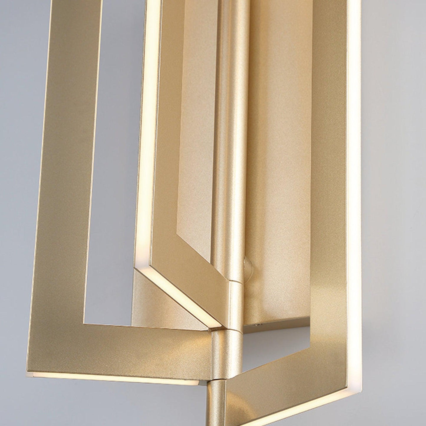 Eurofase Lighting Livra 8" Dimmable Integrated LED Gold Wall Sconce