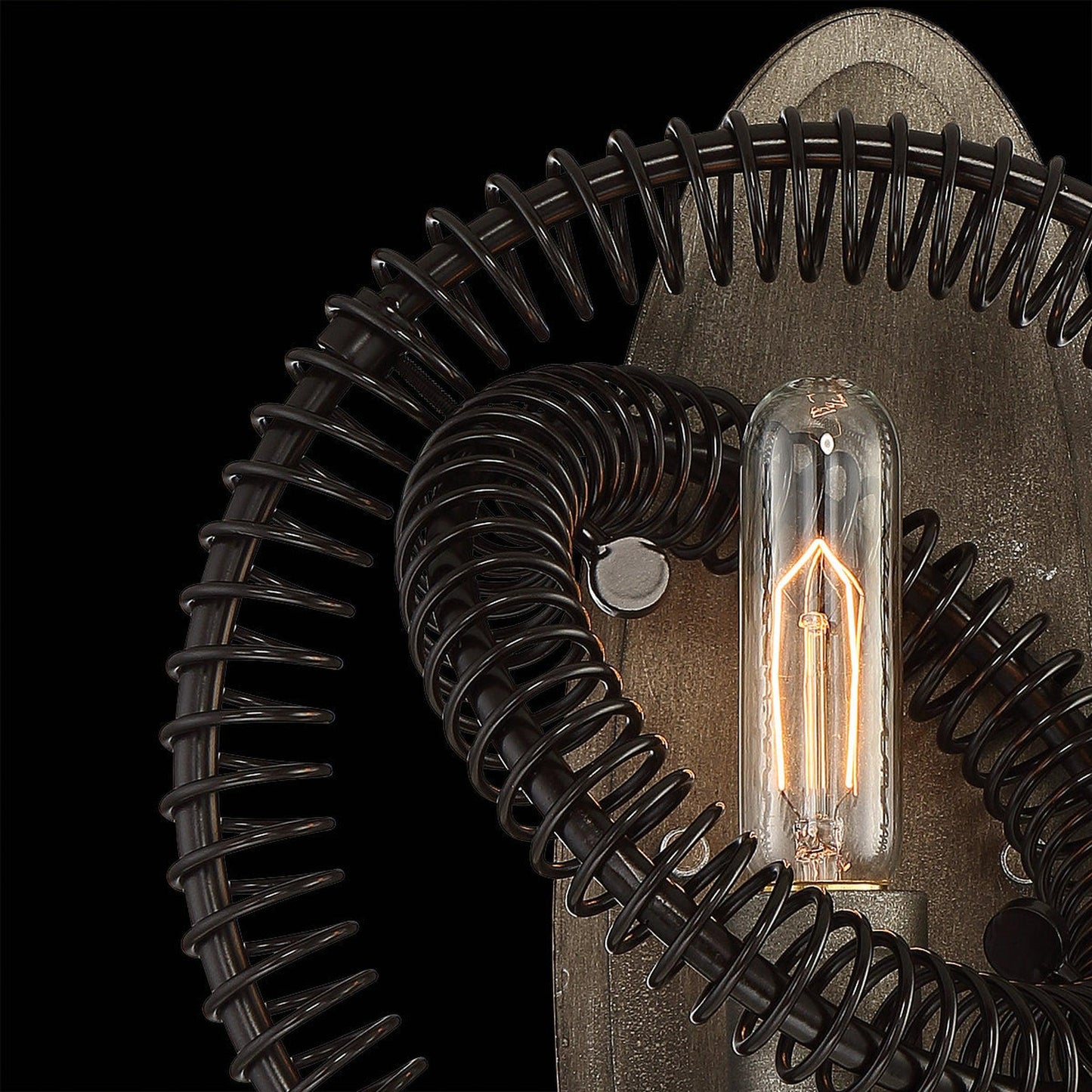 Eurofase Lighting Orbita 11" Dimmable Incandescent Vintage Bronze Wall Sconce