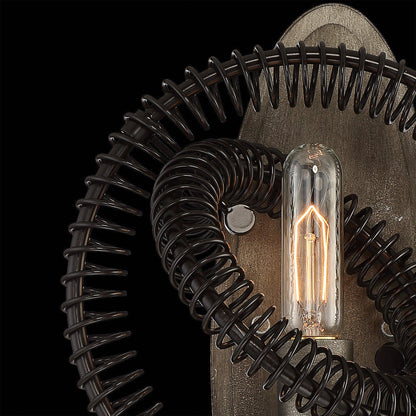 Eurofase Lighting Orbita 11" Dimmable Incandescent Vintage Bronze Wall Sconce