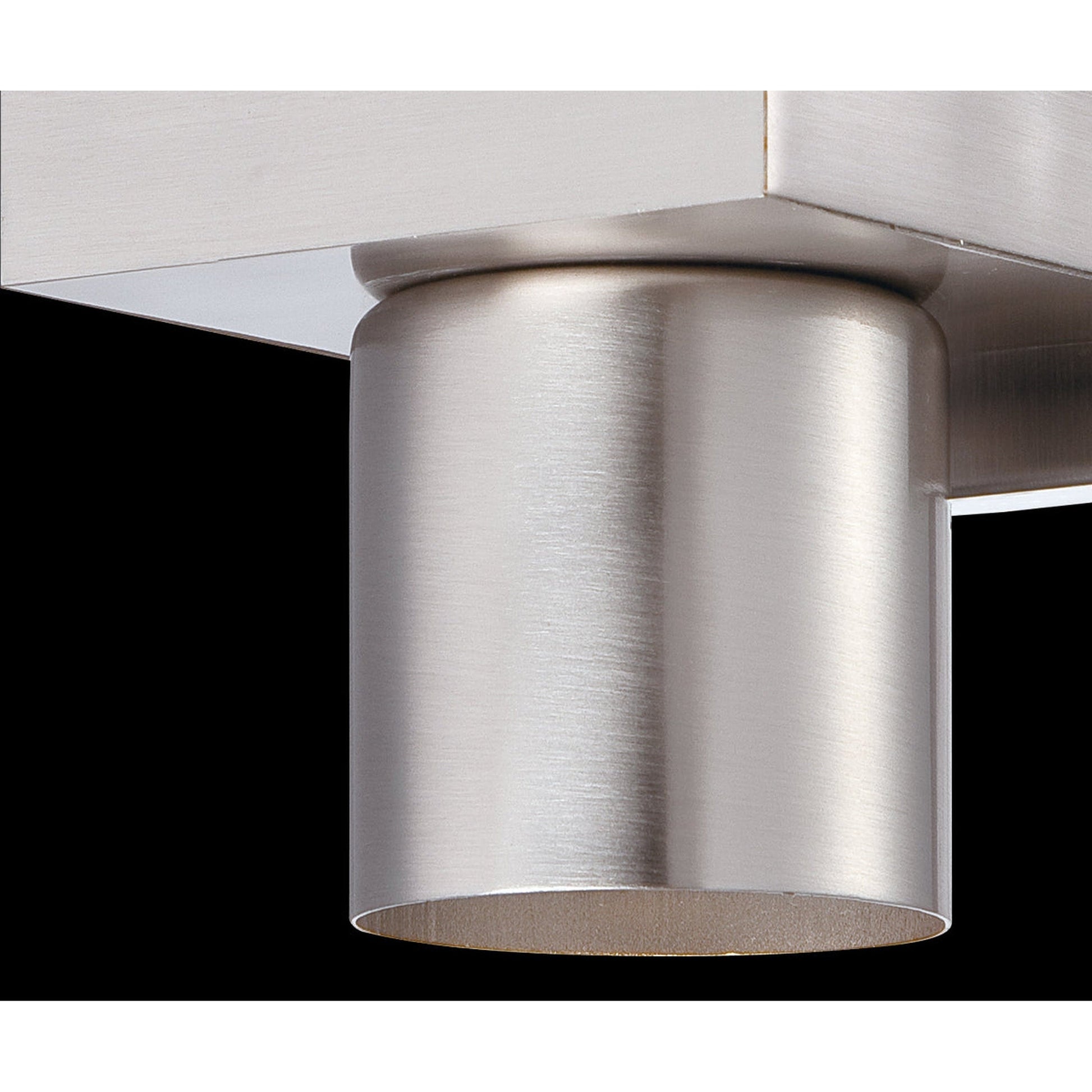 Eurofase Lighting Pillar 5" Dimmable Incandescent Brushed Nickel Wall Sconce With Opal White Glass Shade