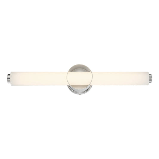 Eurofase Lighting Santoro 25" Large Dimmable Integrated LED Chrome Bath Bar