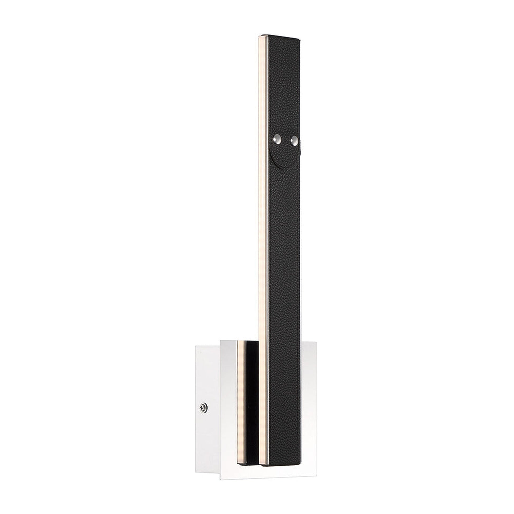 Eurofase Lighting Verdura 5" Dimmable Integrated LED Black Wall Sconce