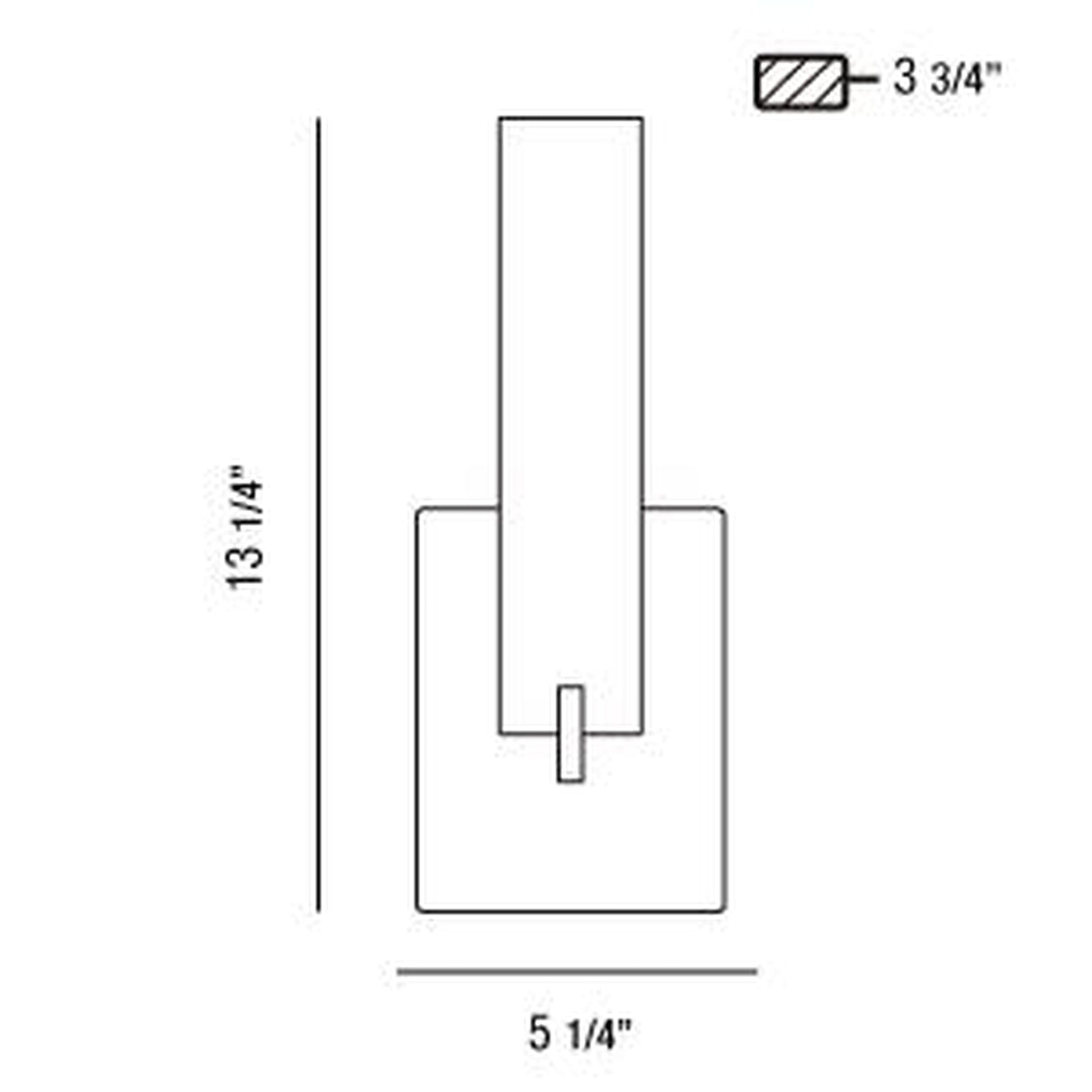 Eurofase Lighting Zuma 5" 2-Light Dimmable Halogen Chrome Wall Sconce With Frosted Glass Shade