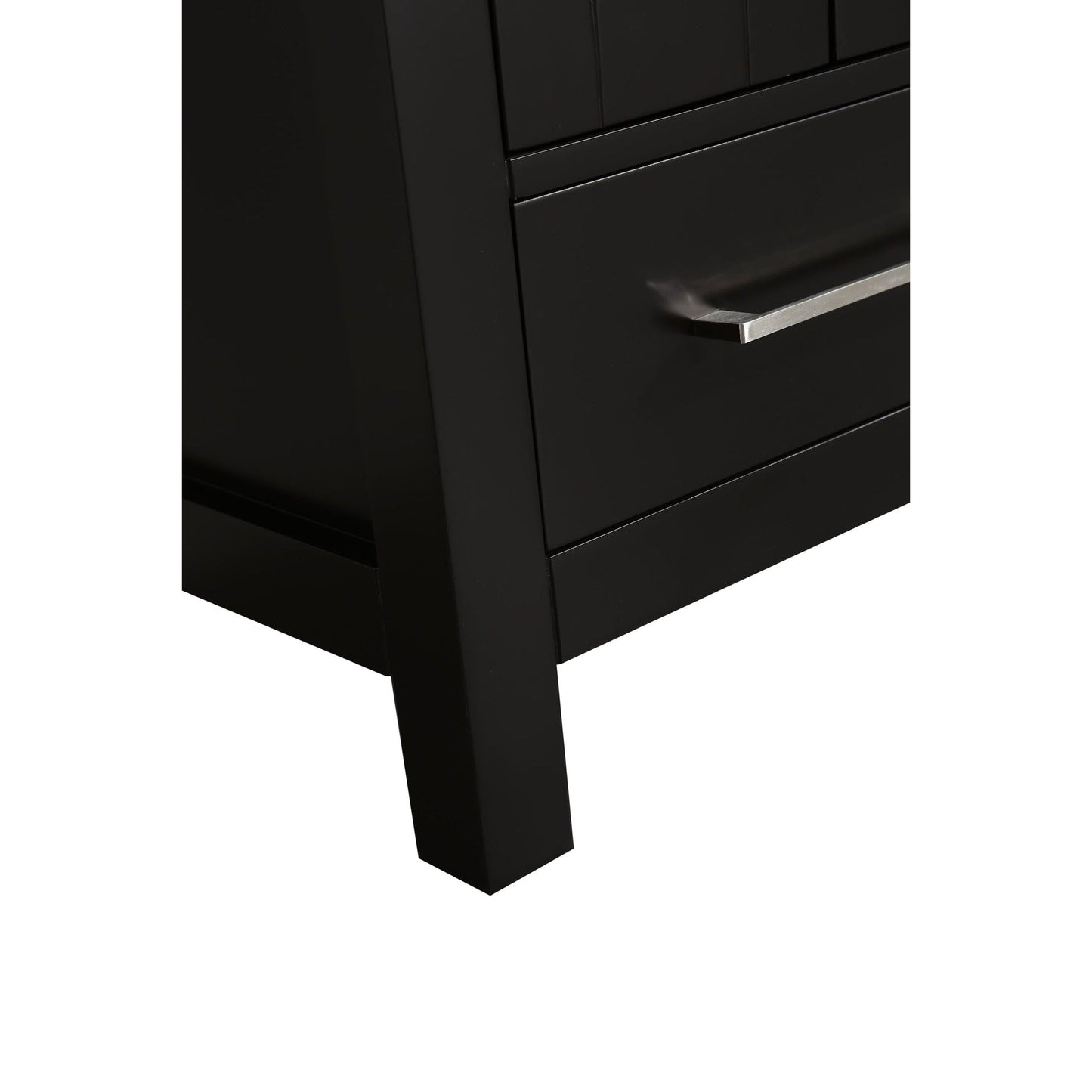 Eviva Aberdeen 24” x 34” Espresso Freestanding Bathroom Vanity With Single Undermount Sink