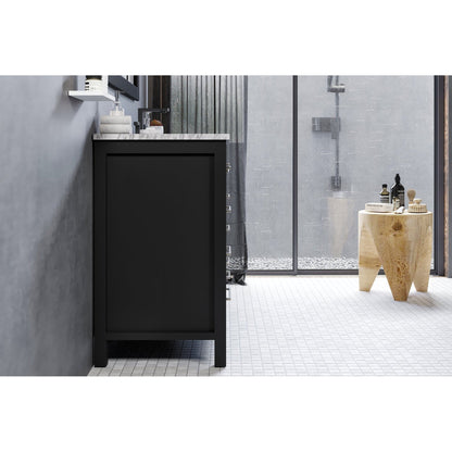 Eviva Aberdeen 48” x 34” Espresso Freestanding Bathroom Vanity With Single Undermount Sink