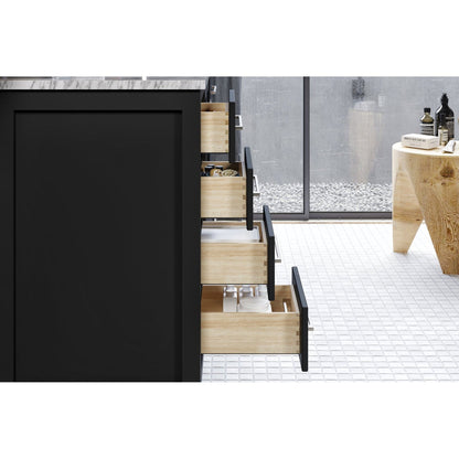 Eviva Aberdeen 48” x 34” Espresso Freestanding Bathroom Vanity With Single Undermount Sink