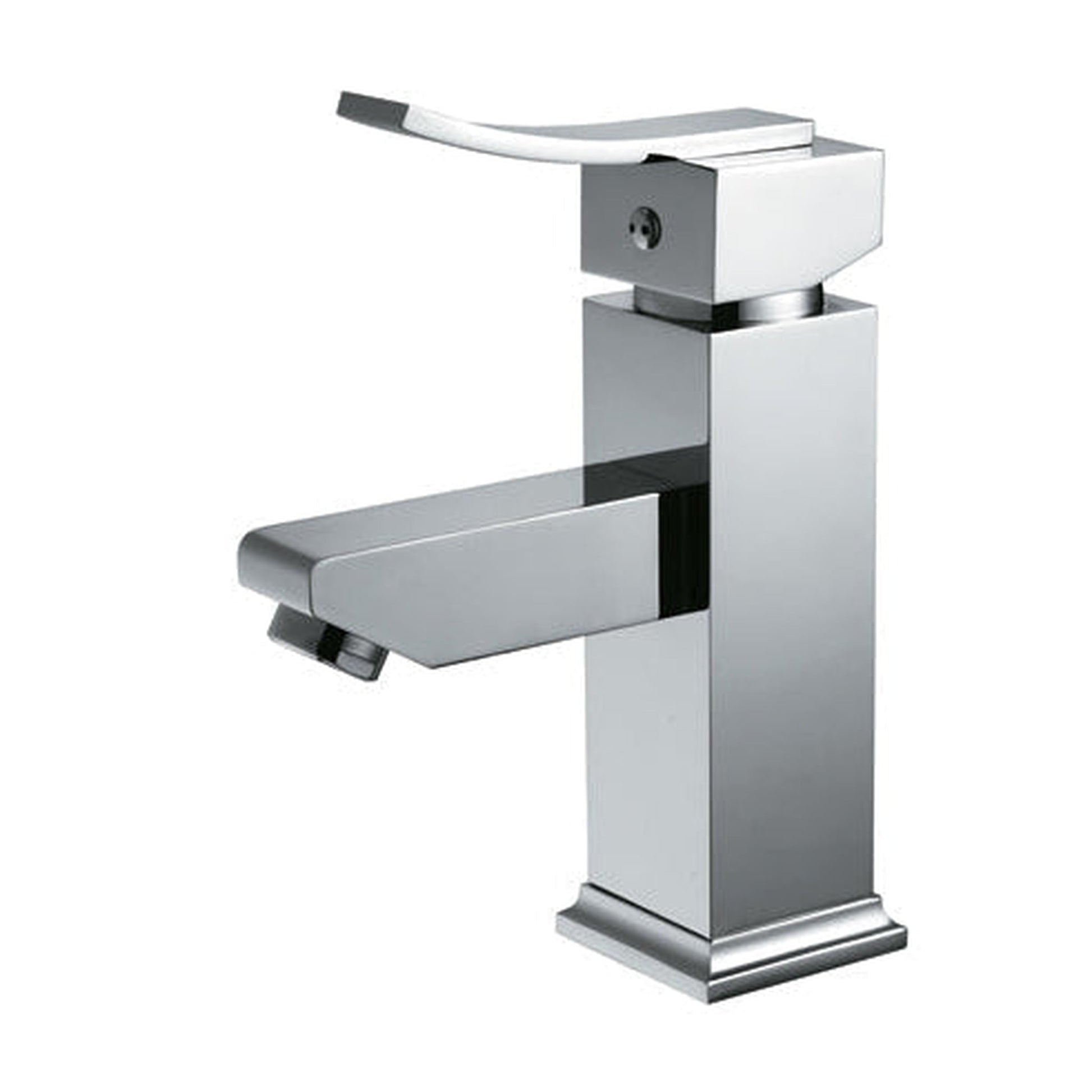 Eviva Bevera Brushed Nickel Single Handle Bathroom Sink Faucet