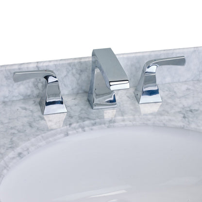 Eviva Butterfly Chrome Widespread Bathroom Faucet