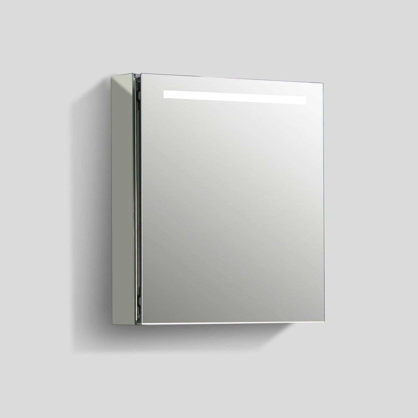 Eviva Lazy 24" x 27" Wall-Mounted Mirror Medicine Cabinet With Led Lights