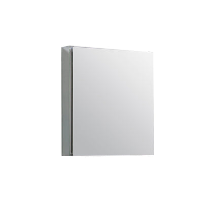 Eviva Lazy 24" x 27" Wall-Mounted Mirror Medicine Cabinet Without Led Lights