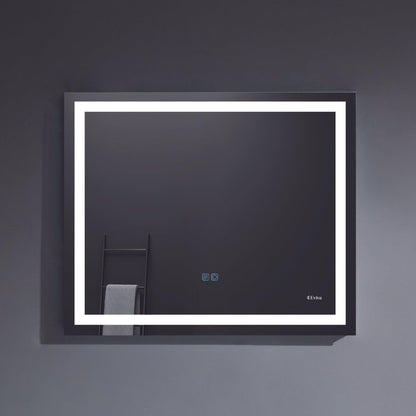 Eviva Lite 36" x 30" Wall-Mounted Bathroom Mirror With Backlit Lighted Led