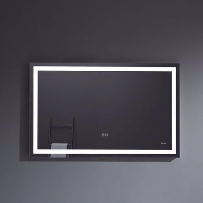 Eviva Lite 48" x 30" Wall-Mounted Bathroom Mirror With Backlit Lighted Led