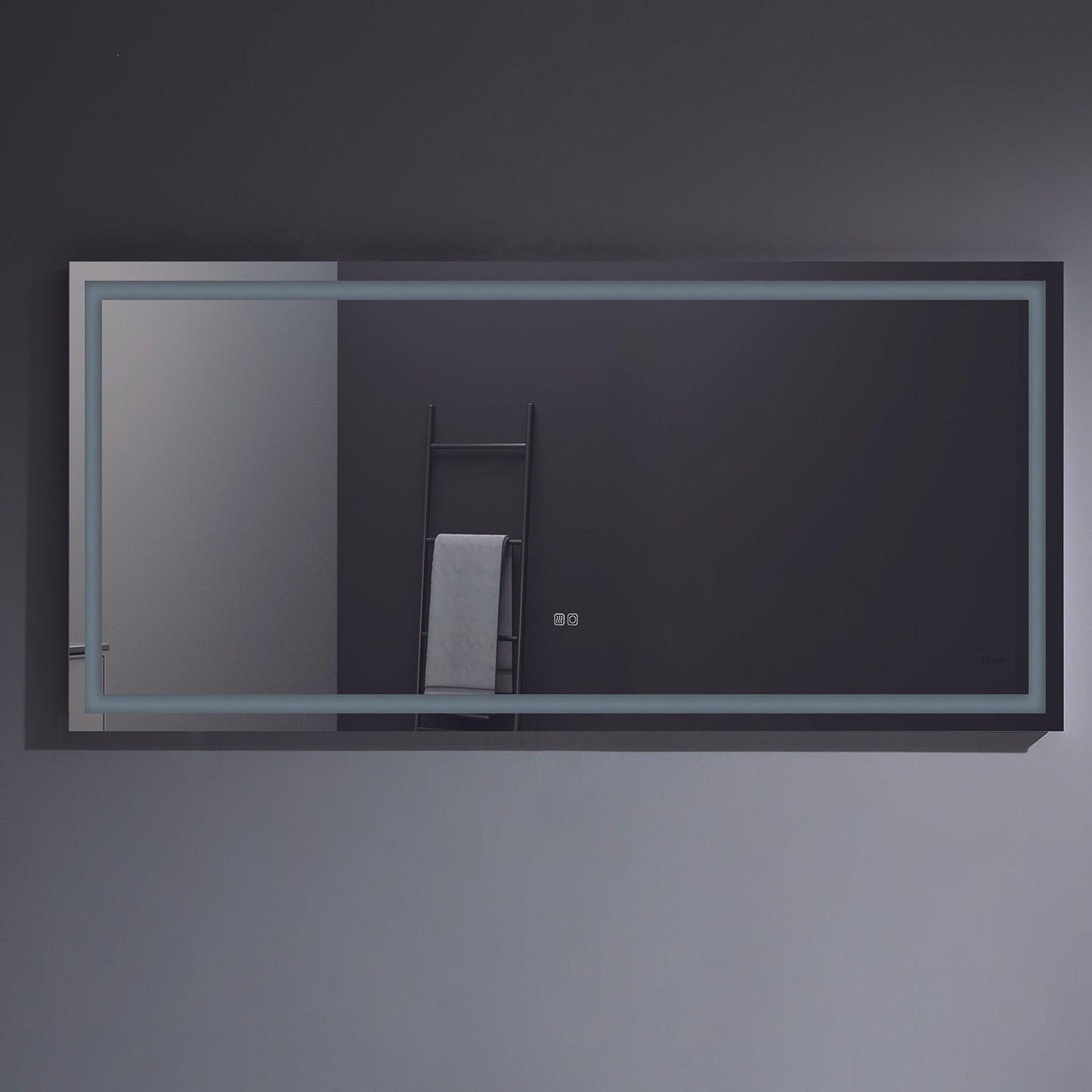 Eviva Lite 72" x 30" Wall-Mounted Bathroom Mirror With Backlit Lighted Led