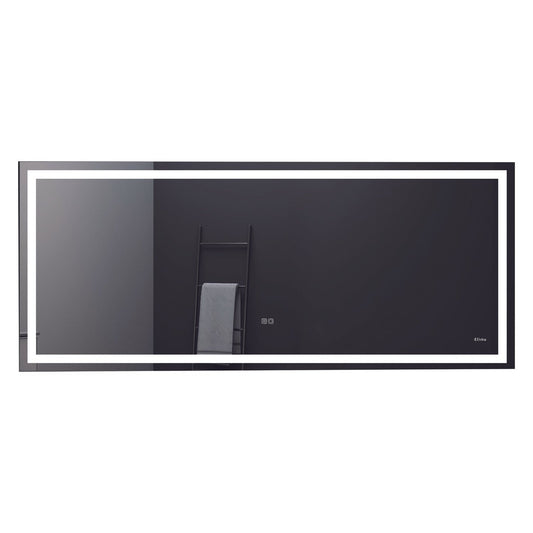 Eviva Lite 72" x 30" Wall-Mounted Bathroom Mirror With Backlit Lighted Led