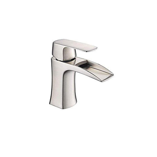 Eviva Lulu Brushed Nickel Single Handle Bathroom Sink Faucet