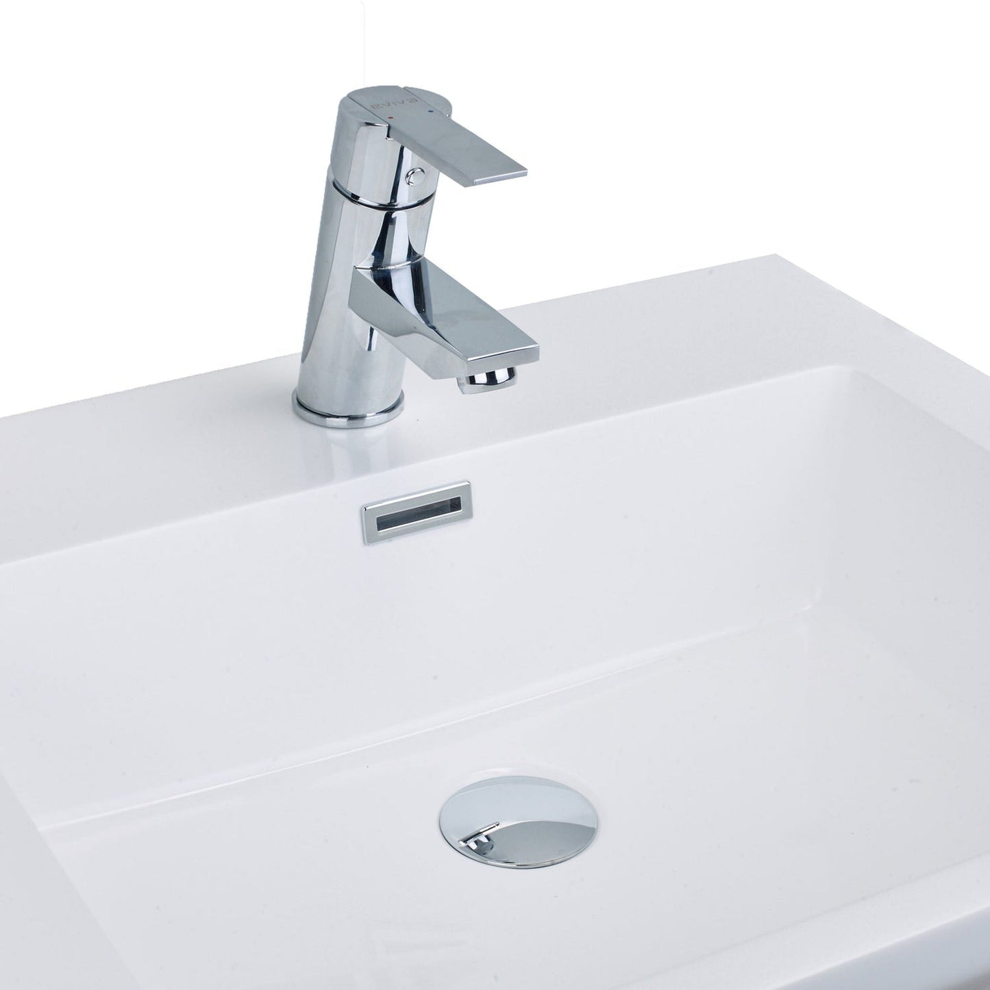 Eviva Midtown Chrome Single Handle Bathroom Sink Faucet