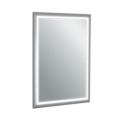 Eviva Sedona 20" x 28" Wall-Mounted Lighted Medicine Cabinet With Backlit LED Mirror and Frame Lights