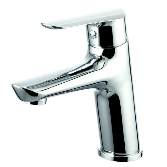 Eviva Serin Brushed Nickel Single Handle Bathroom Sink Faucet