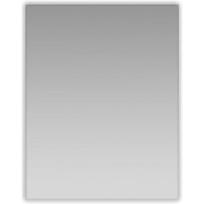 Eviva Sleek 24" x 30" Frameless Bathroom Wall-Mounted Mirror