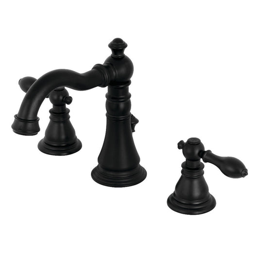 Fauceture FSC1970ACL American Classic Widespread Bathroom Faucet, Matte Black