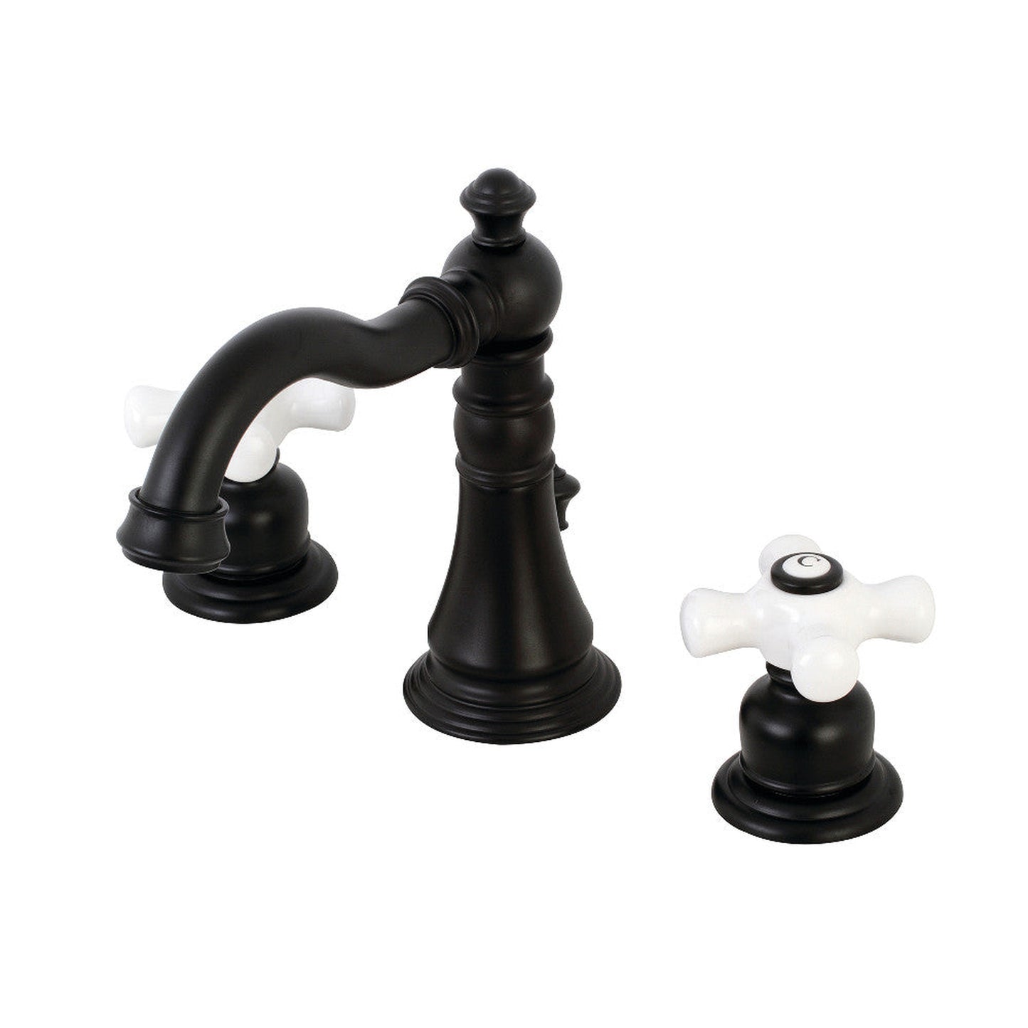 Fauceture FSC1970PX American Classic Widespread Bathroom Faucet, Matte Black