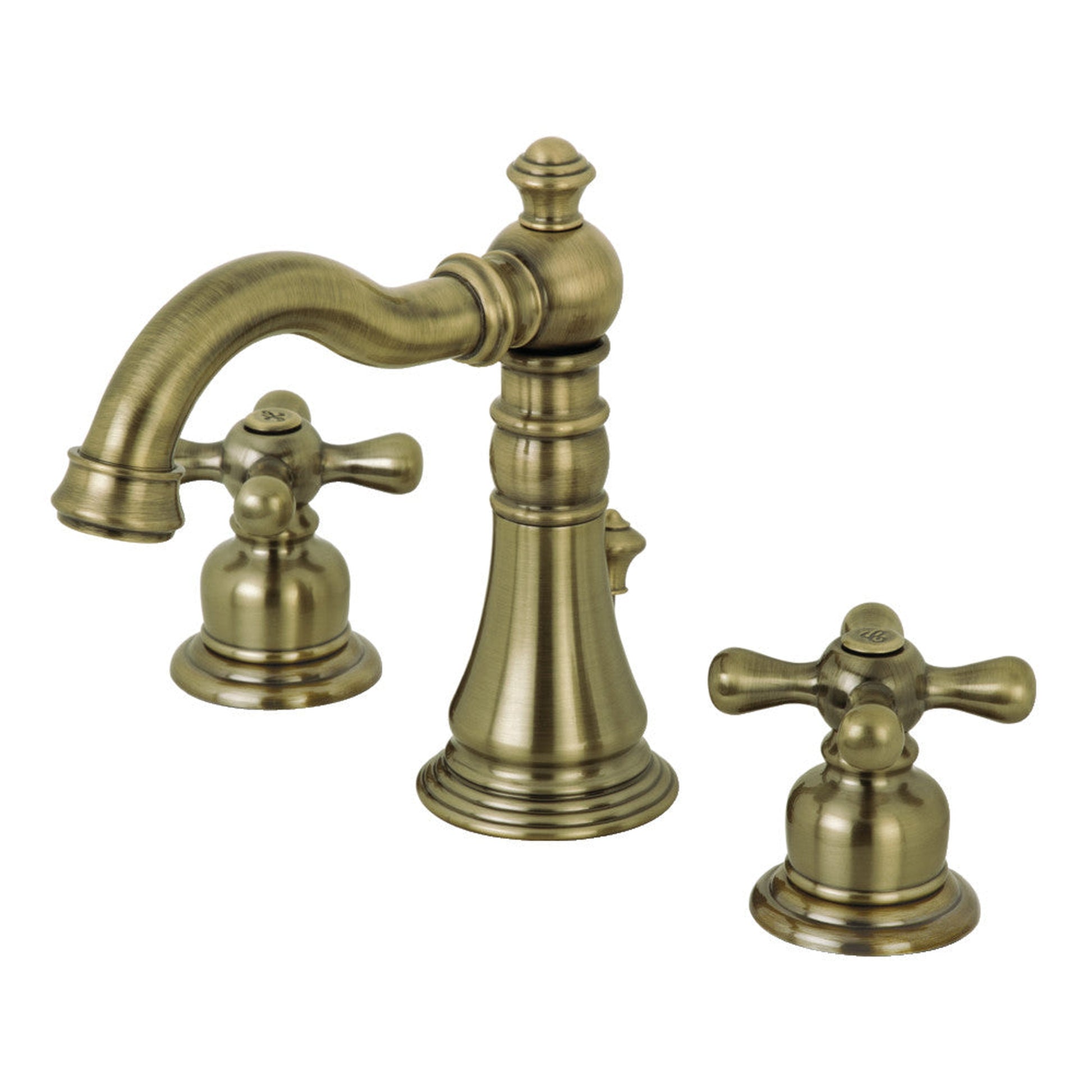 Fauceture FSC19733AX American Classic Widespread Bathroom Faucet, Antique Brass