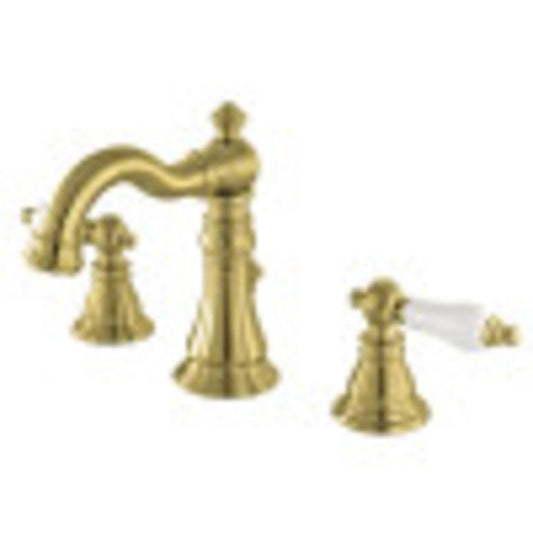 Fauceture FSC1973APL American Patriot Widespread Bathroom Faucet, Brushed Brass