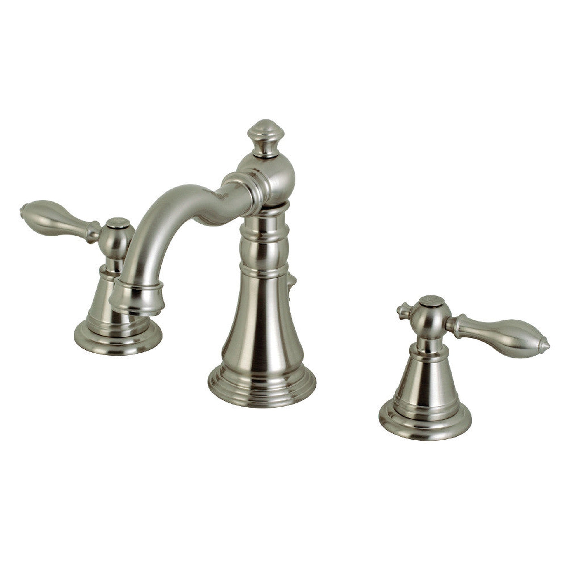 Fauceture FSC1978AL English Classic Widespread Bathroom Faucet, Brushed Nickel