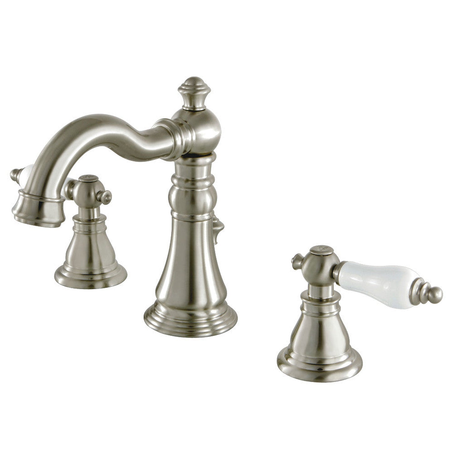 Fauceture FSC1978APL American Patriot Widespread Bathroom Faucet, Brushed Nickel