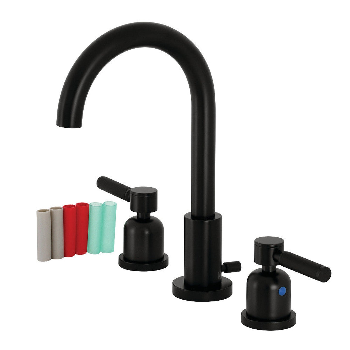 Fauceture FSC8920DKL Kaiser Widespread Bathroom Faucet, Matte Black