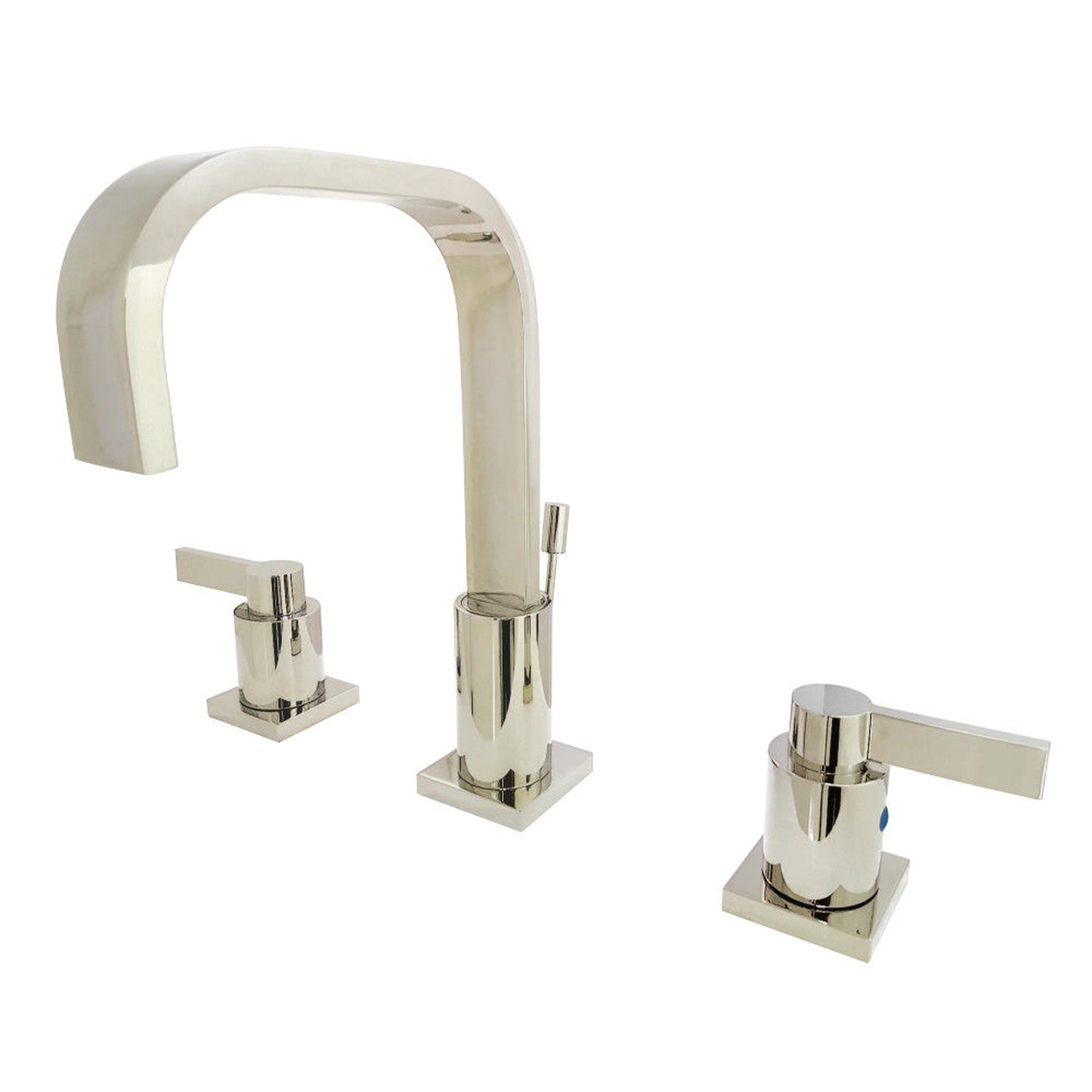 Fauceture FSC8969NDL NuvoFusion Widespread Bathroom Faucet, Polished Nickel