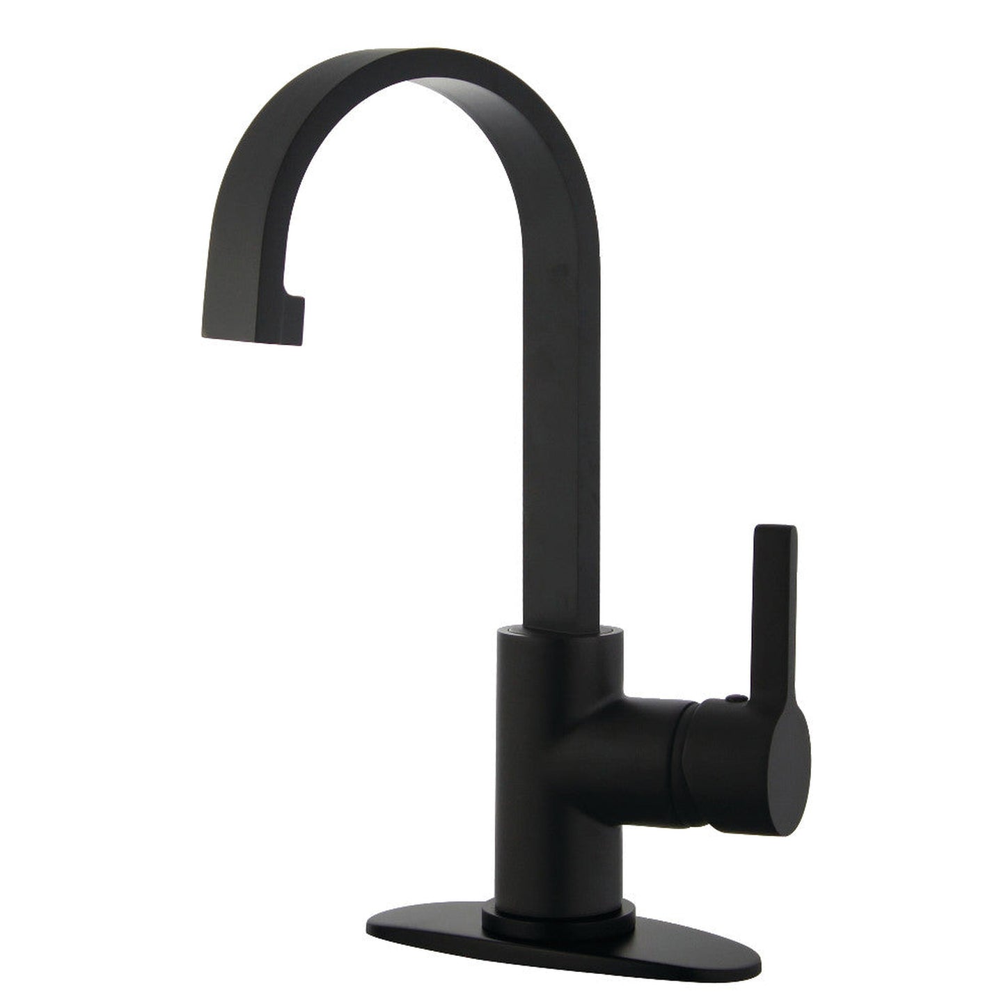 Fauceture LS8210CTL Continental Single-Handle Bathroom Faucet, Matte Black