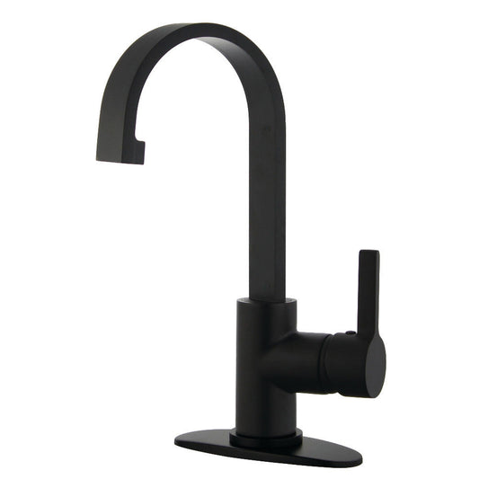 Fauceture LS8210CTL Continental Single-Handle Bathroom Faucet, Matte Black