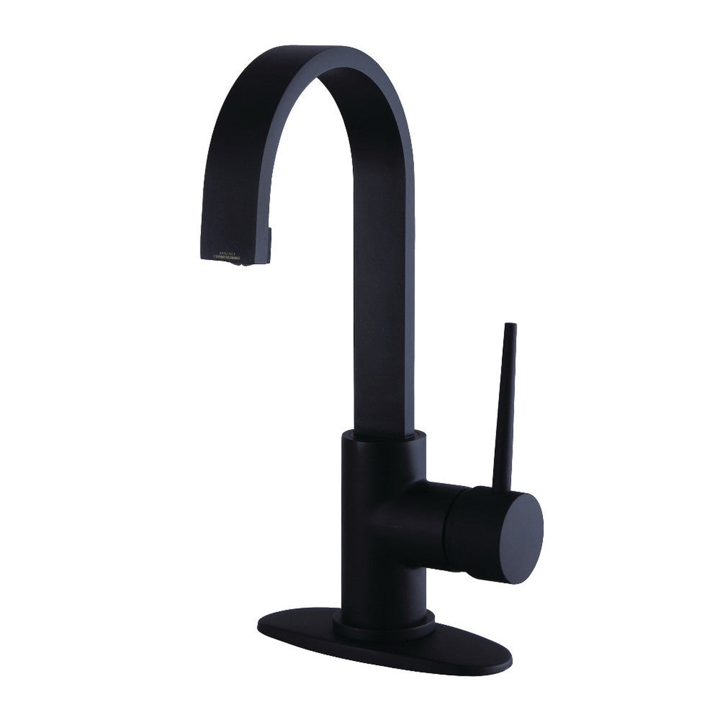 Fauceture LS8210NYL New York Single-Handle Bathroom Faucet Drain, Matte Black