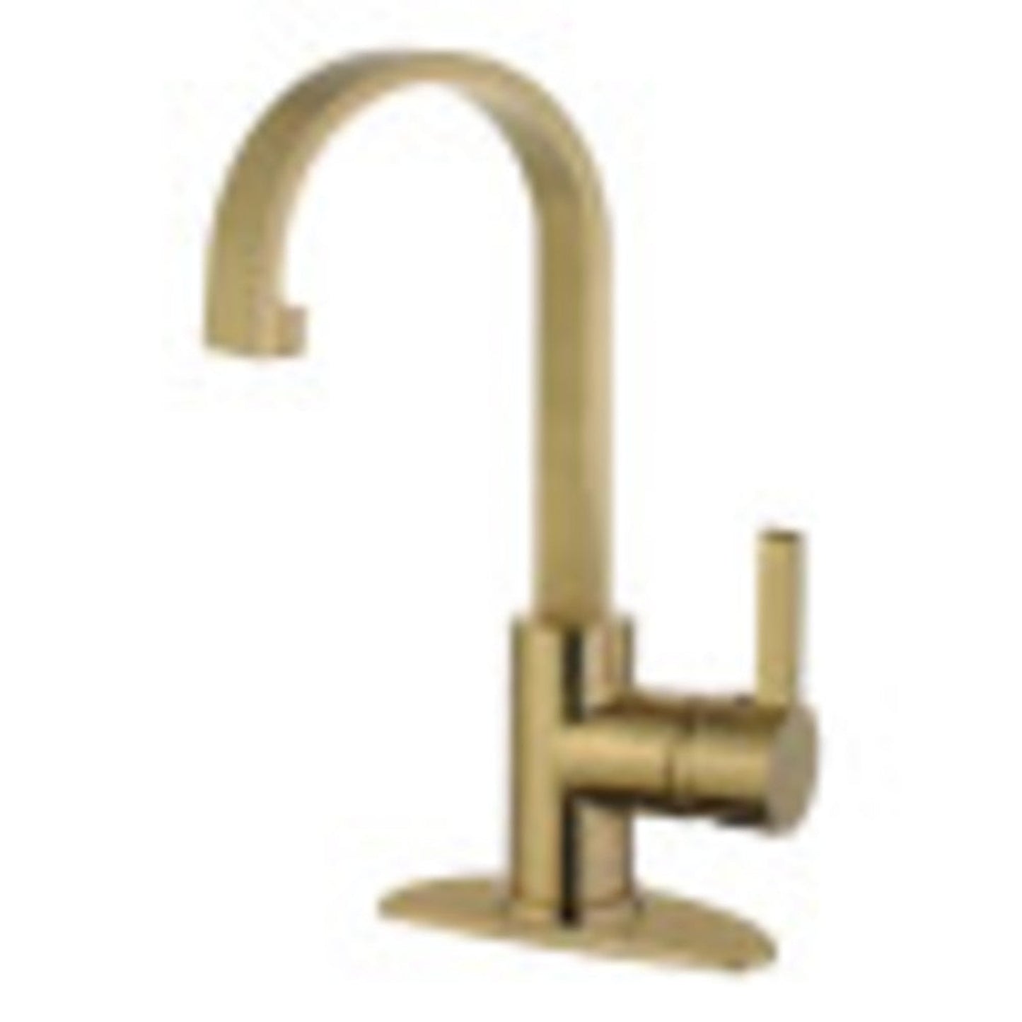 Fauceture LS8213CTL Continental Single-Handle Bathroom Faucet, Brushed Brass